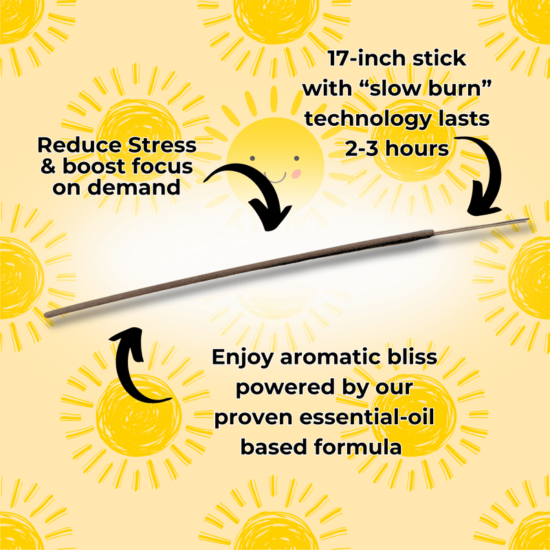 Sunshine Long Incense Sticks Best Sales Price - Smoke Odor Eliminators