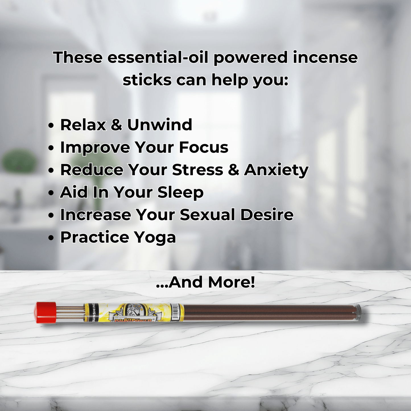 Sunshine Long Incense Sticks Best Sales Price - Smoke Odor Eliminators