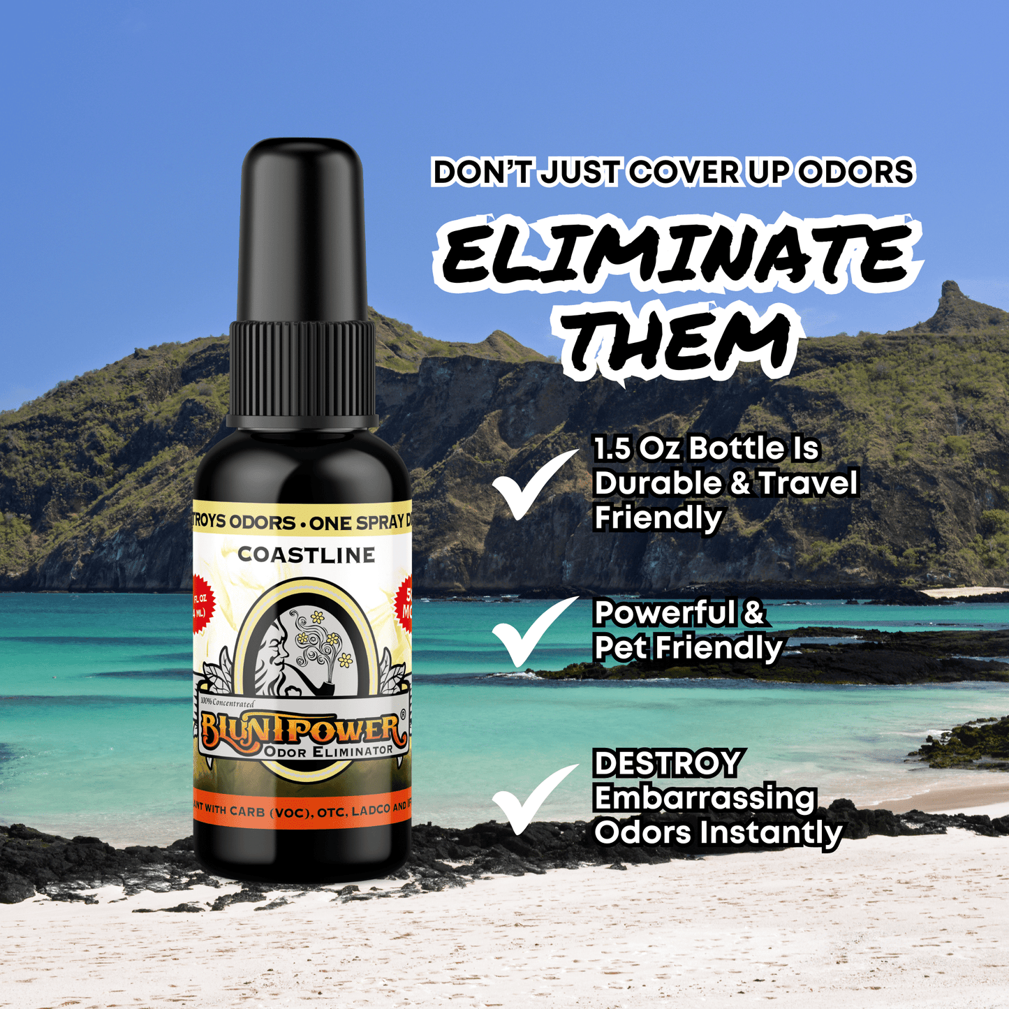 Coastline Odor Eliminator Spray Best Sales Price - Smoke Odor Eliminators