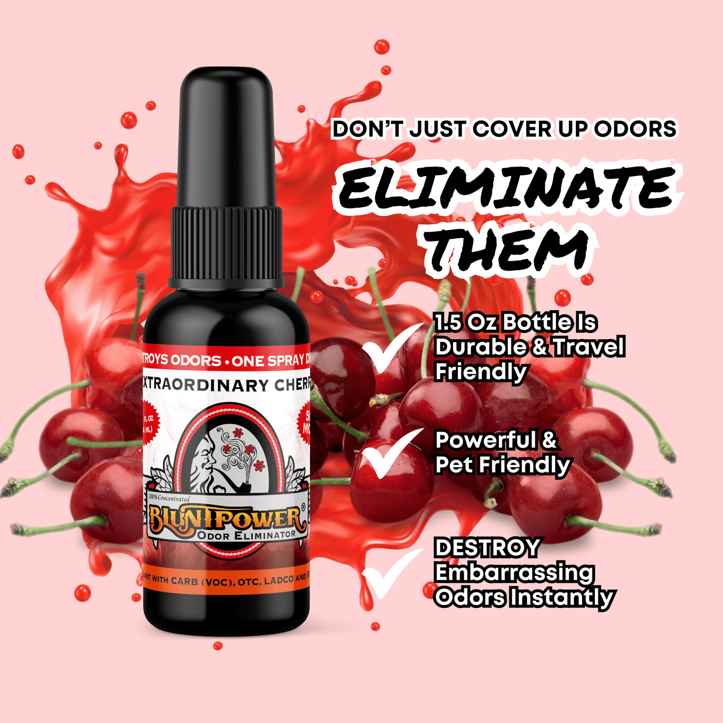 Extraordinary Cherry Odor Eliminator Spray