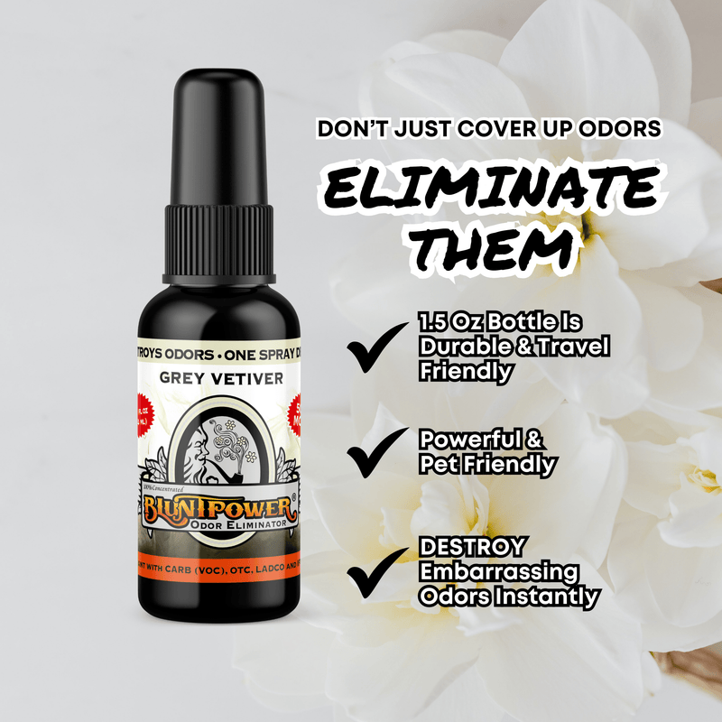 Grey Vetiver Odor Eliminator Spray Best Sales Price - Smoke Odor Eliminators