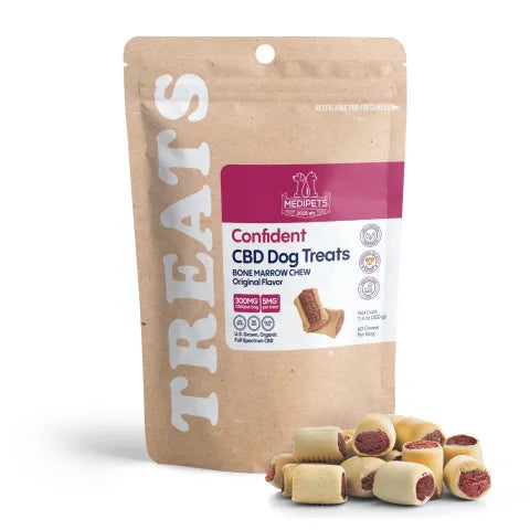 Bone Marrow Chews - CBD Dog Treats - 300mg - MediPets