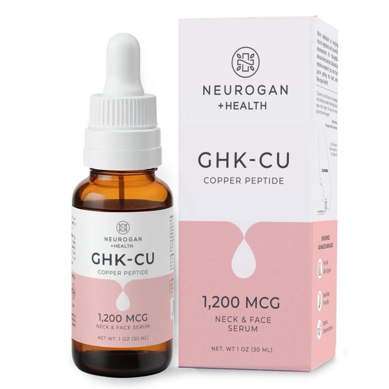 Neurogan Health GHK-Cu Copper Peptide Neck & Face Serum