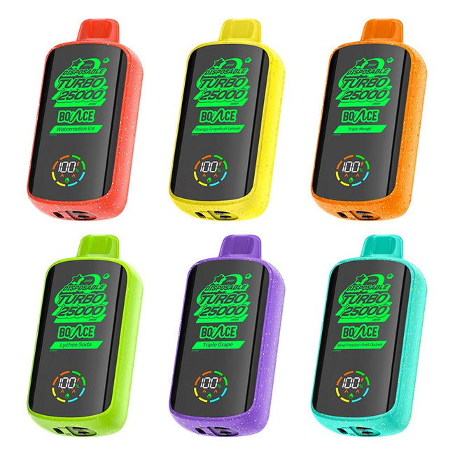 Bounce Turbo 25000 Disposable Vape (20ml, 5%)