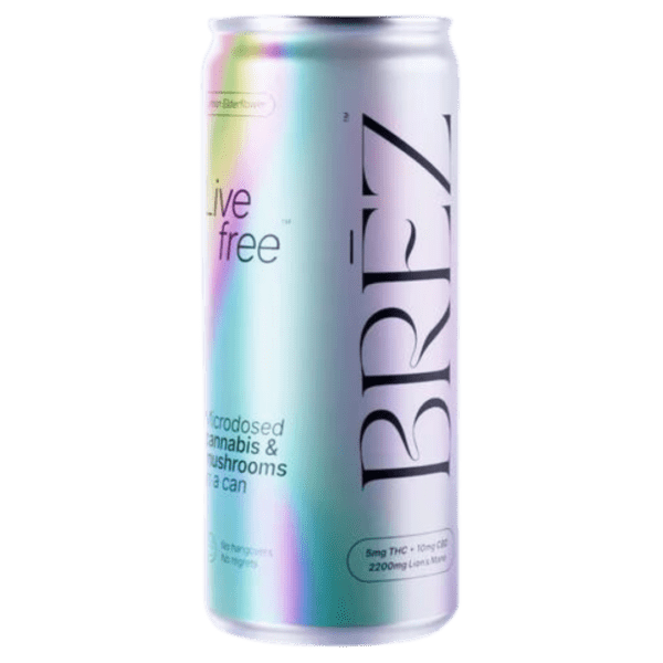 BREZ THC + Lion’s Mane Drink | 12oz