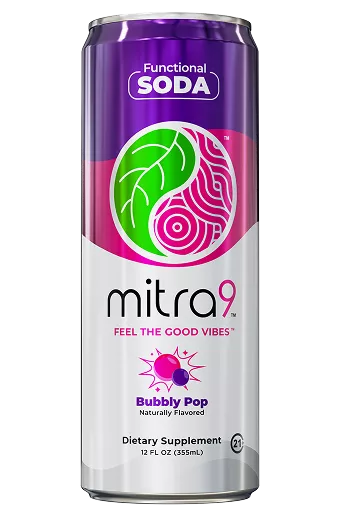 Mitra9 Bubbly Pop Mitragynine Seltzer