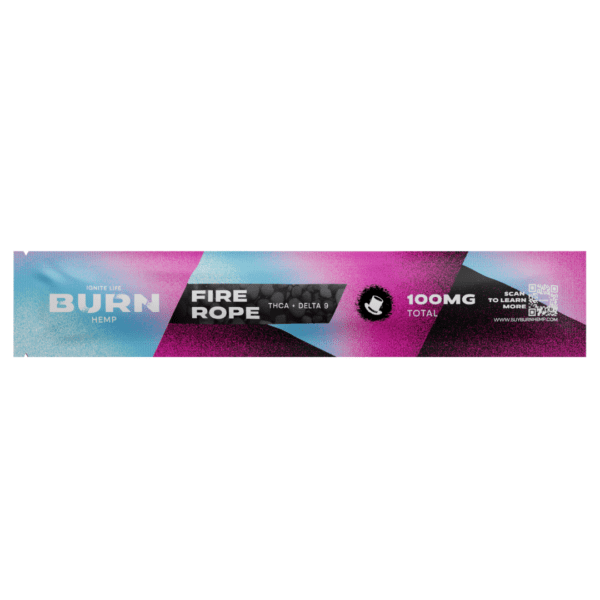 Burn Hemp Fire Rope 100mg