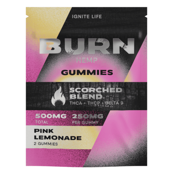 Burn Hemp Scorched Blend Gummies 500mg | 2ct