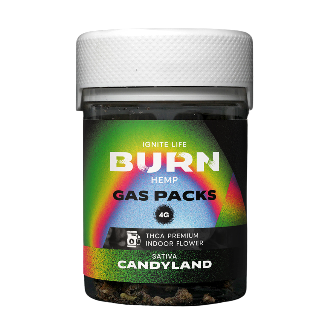 Burn Hemp THC-A Gas Packs Flower 4G