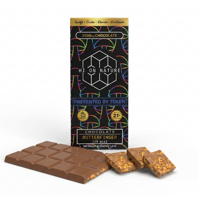 Magic Mushroom *EXTRA STRENGTH* Chocolate Bars - 10 Flavors Best Sales Price - Gummies