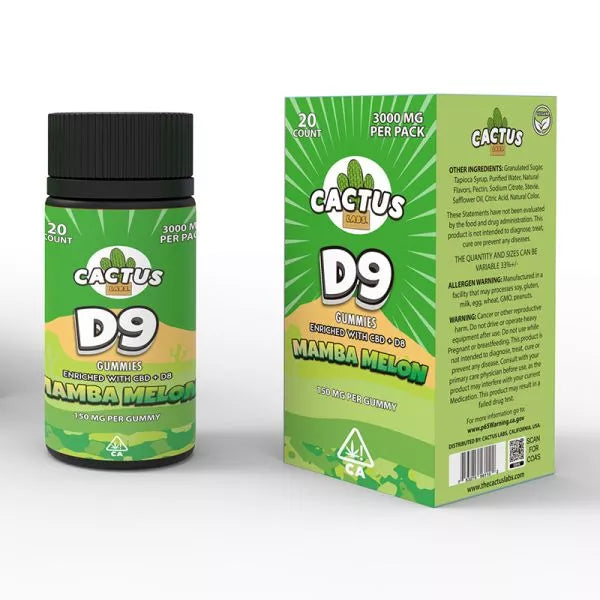 Cactus D9 Gummies 3000mg Best Sales Price - Gummies