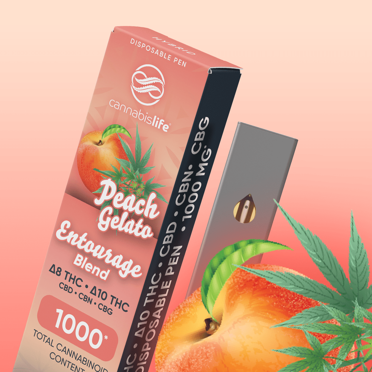 Cannabis Life Peach Gelato Pen Best Sales Price - Vape Pens