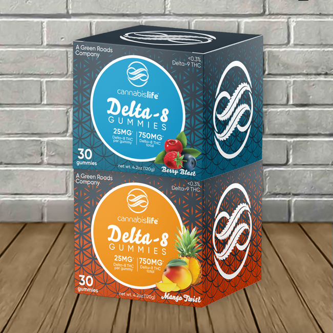 Cannabis Life Delta 8 THC Gummies 750mg