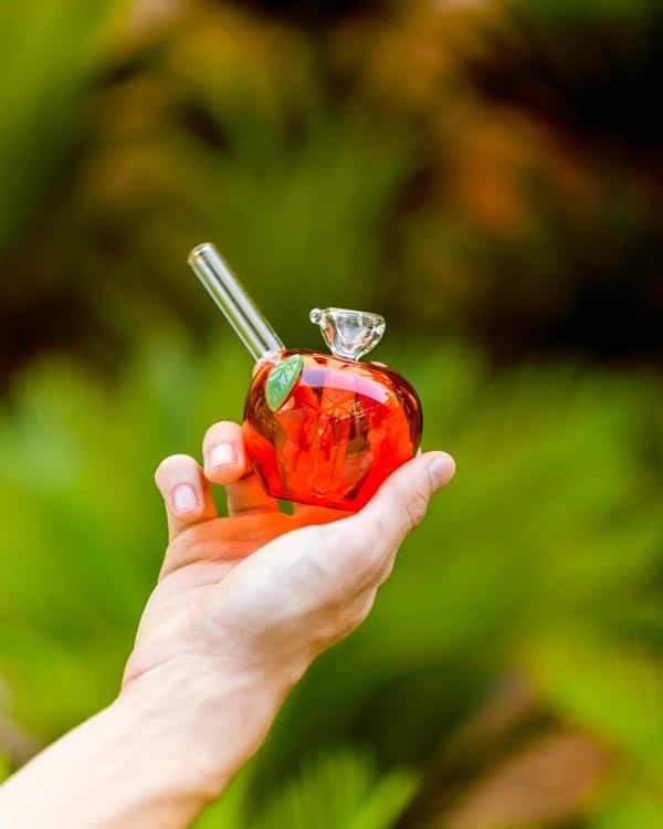 Glass Apple Bong