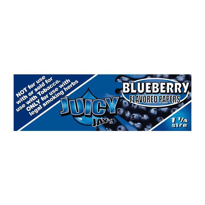 Juicy Jay's 1 1/4 Blueberry Rolling Papers 5 Pack