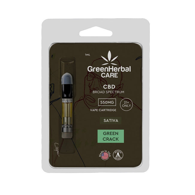 Green Herbal Care GHC CBD Broad Spectrum Vape Cartridge Best Sales Price - Vape Cartridges