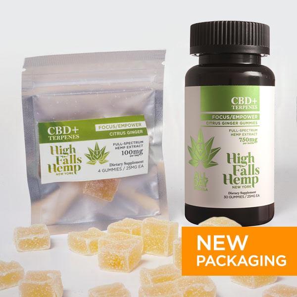 CBD Citrus Ginger Gummies Best Sales Price - Gummies