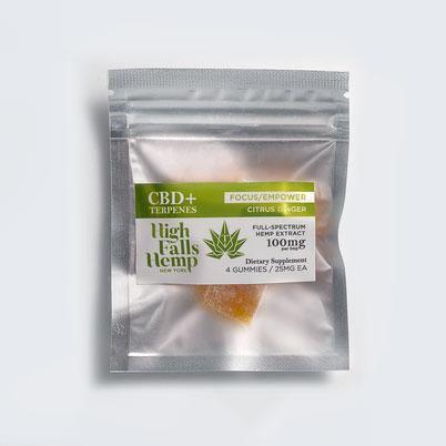 CBD Citrus Ginger Gummies Best Sales Price - Gummies