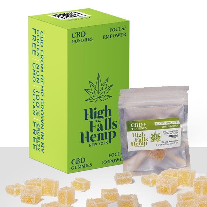 CBD Citrus Ginger Gummies Best Sales Price - Gummies