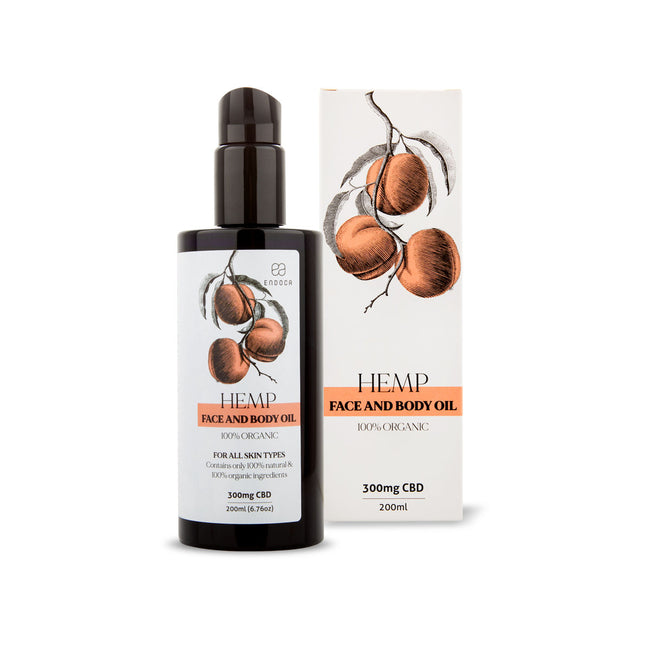 Endoca DE CBD Gesicht und Körper Öl 1.5MG CBD/ML
