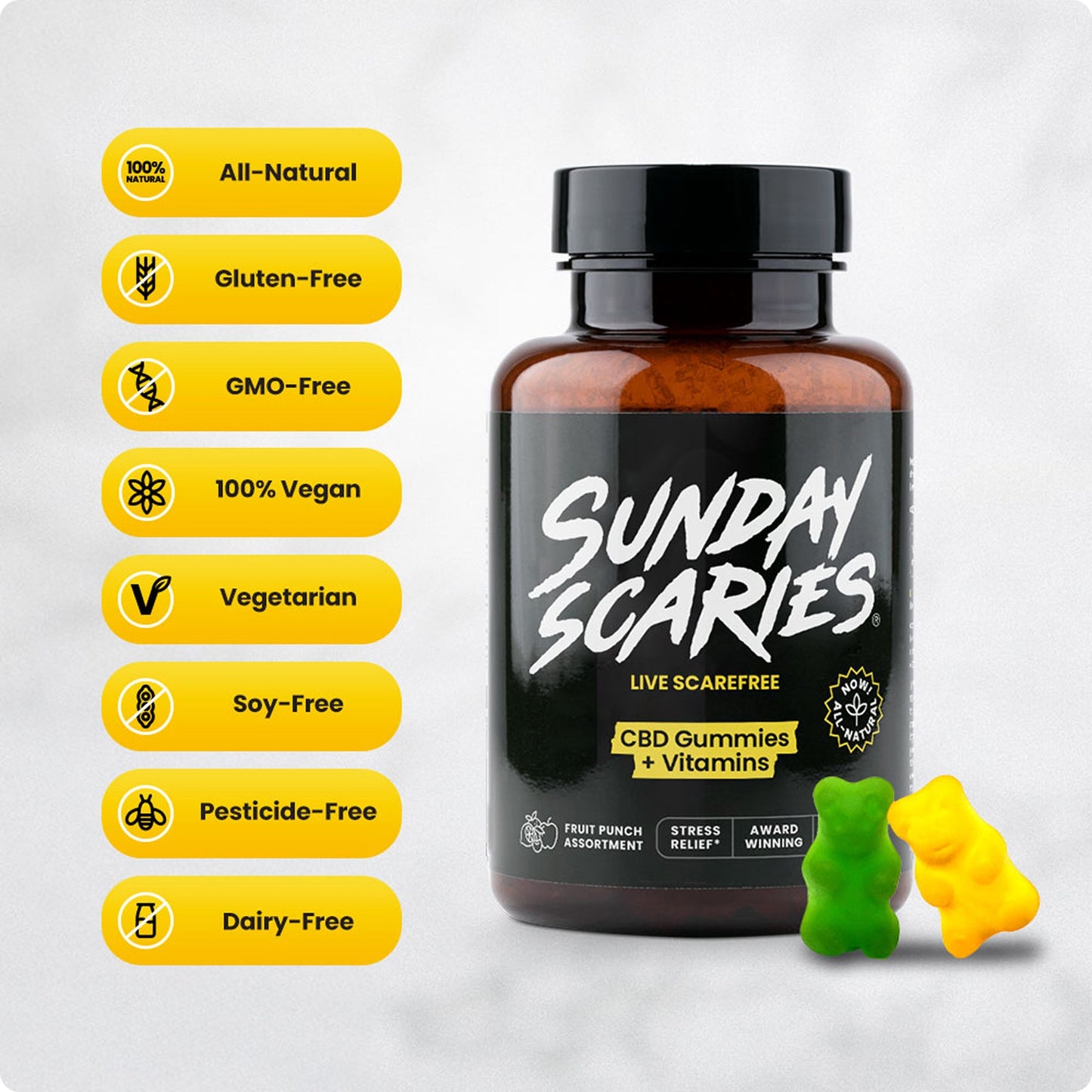 Sunday Scaries CBD Gummies [Best Seller]