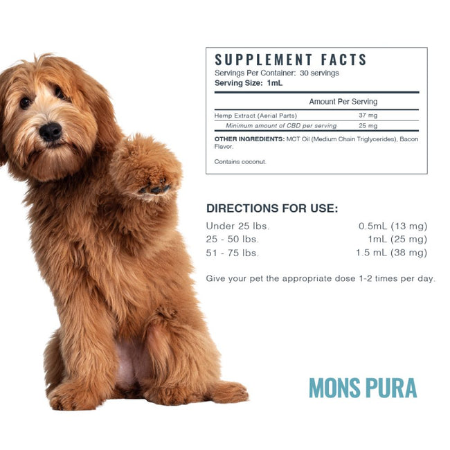 Mons Pura Pet 750mg Tincture