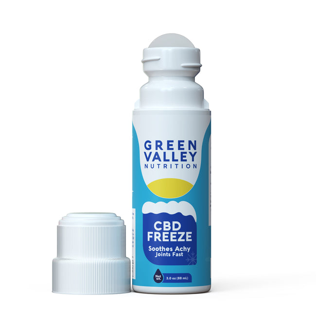 CBD Freeze™ Roll-On Pain Relief Gel Best Sales Price - Topicals