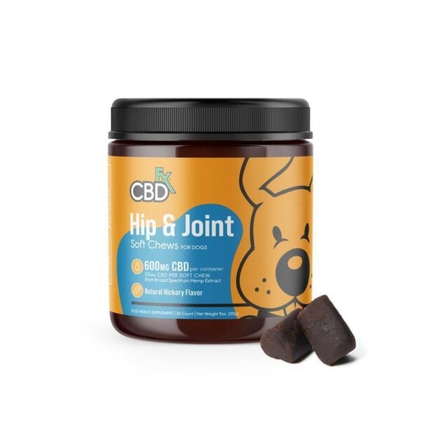 CBDfx CBD Dog Treats: Hip & Joint Chews