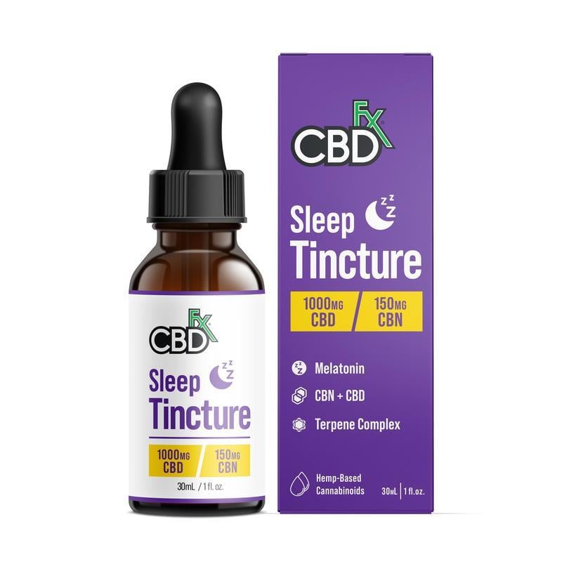 CBDfx CBD Oil Sleep Tincture 1000-4000mg