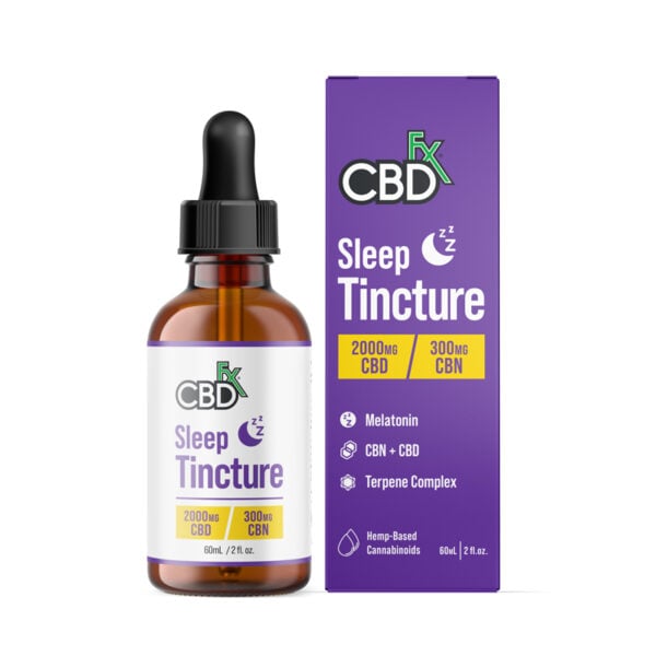 CBDfx CBD Oil Sleep Tincture 1000-4000mg