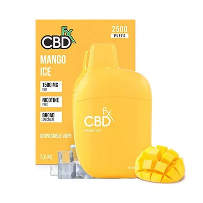 CBDfx 2500 Puffs Disposable 1500mg CBD Best Sales Price - Vape Pens