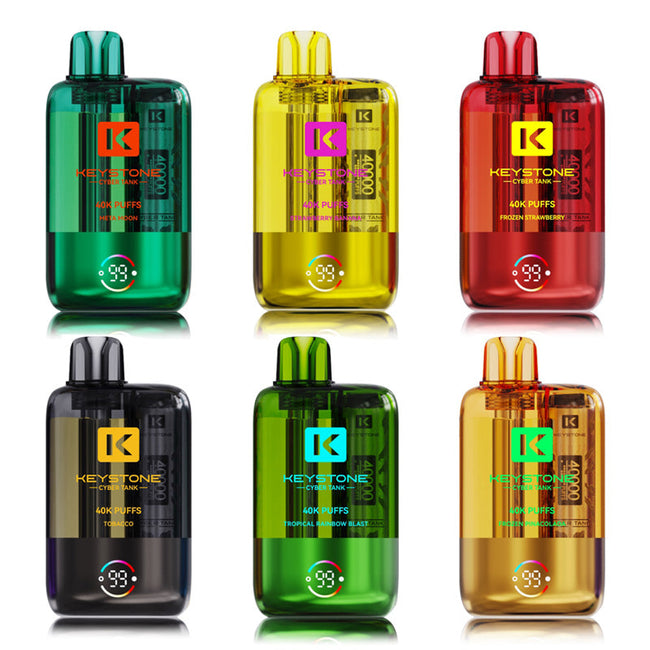 Ceek Cyber Visible Tank 40K Disposable Vape 1100mAh 5% (40000 Puffs)