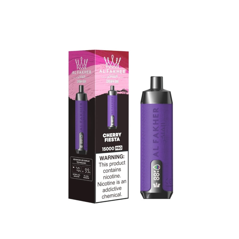 AL Fakher Crown Bar 15K Pro Disposable Vape 18ml (15000 Puffs)