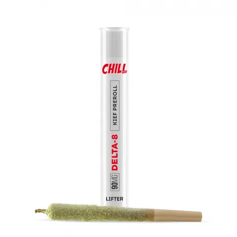 1g Lifter Pre-Roll with Kief - 90mg Delta 8 THC - Chill Plus - 1 Joint Best Sales Price - Pre-Rolls