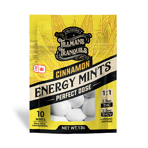 Tillmans Tranquils Energy THC Mints