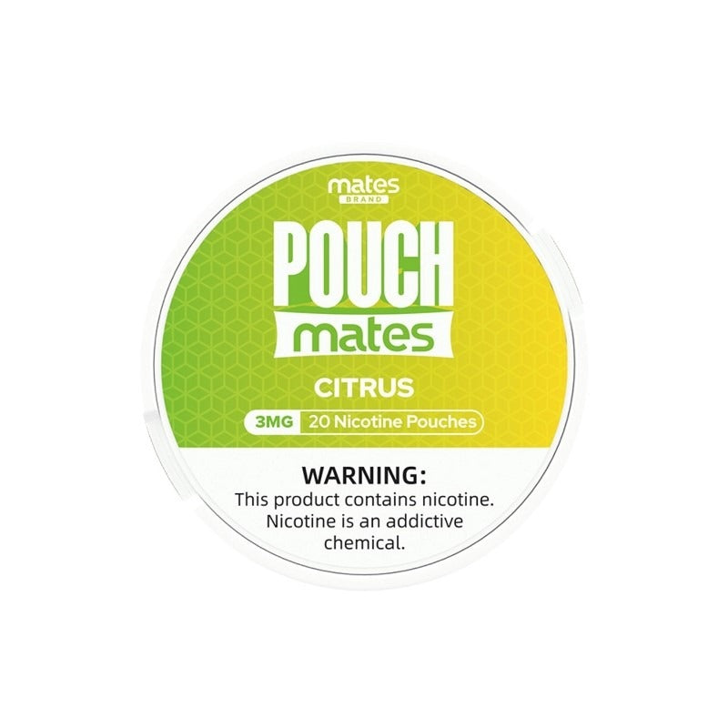 Mates Brand PouchMate Nicotine Pouches (20 Pouches/Can) Best Sales Price - Pouches
