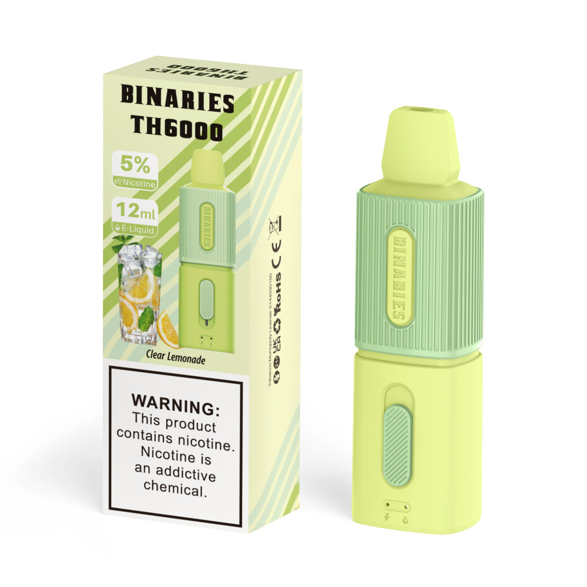 Binaries Cabin TH6000 Disposable | 6000 Puffs | 12mL | 50mg Best Sales Price - Disposables