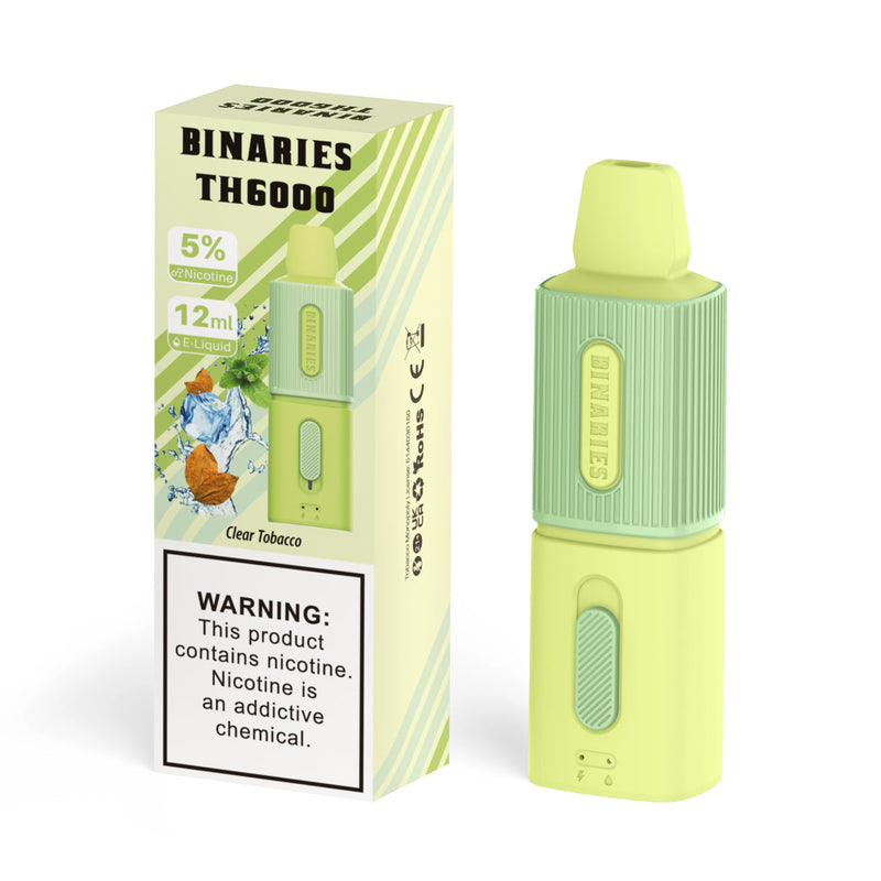 Binaries Cabin TH6000 Disposable | 6000 Puffs | 12mL | 50mg Best Sales Price - Disposables