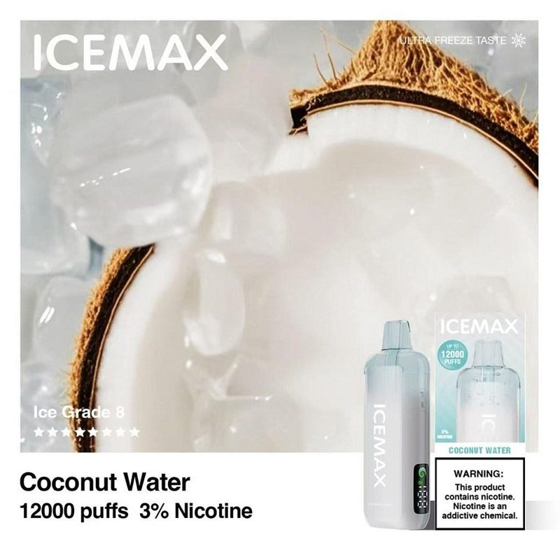 Icemax 12K Disposable Vape 3% 10ml (12000 Puffs)