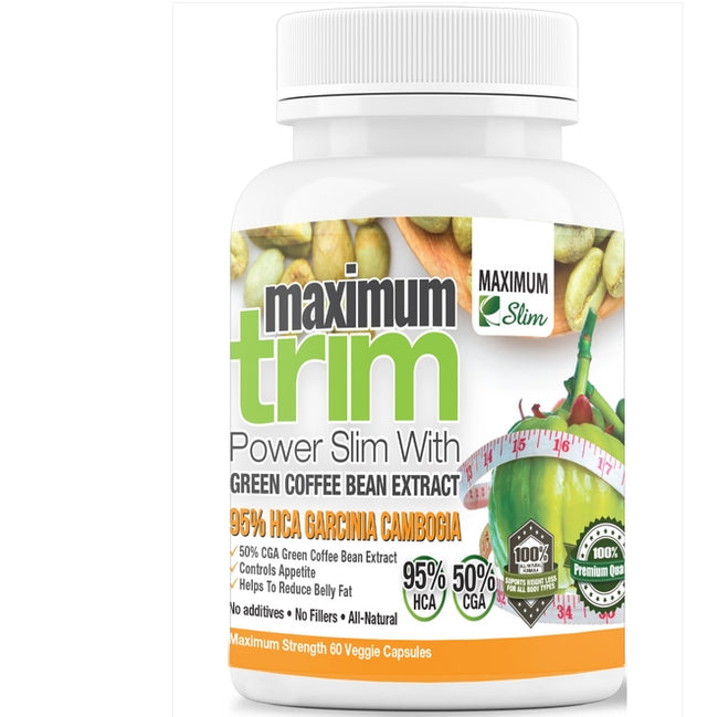 Maximum Slim Garcinia Cambogia + Green Coffee Bean Extract: Maximum Trim