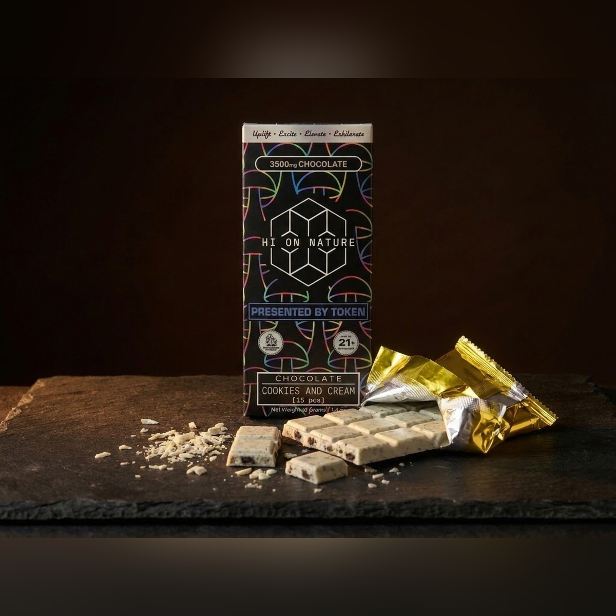 Magic Mushroom *EXTRA STRENGTH* Chocolate Bars - 10 Flavors Best Sales Price - Gummies