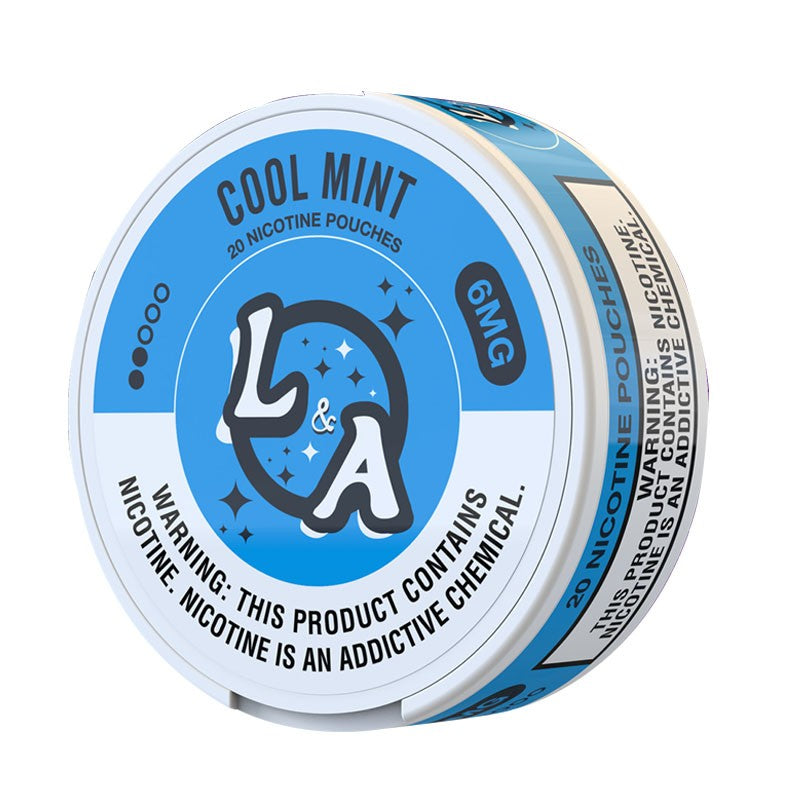 L&A Cool Mint Nicotine Pouches (20 Pouches/Can)