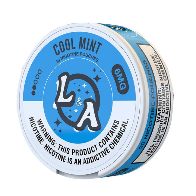 L&A Cool Mint Nicotine Pouches (20 Pouches/Can)