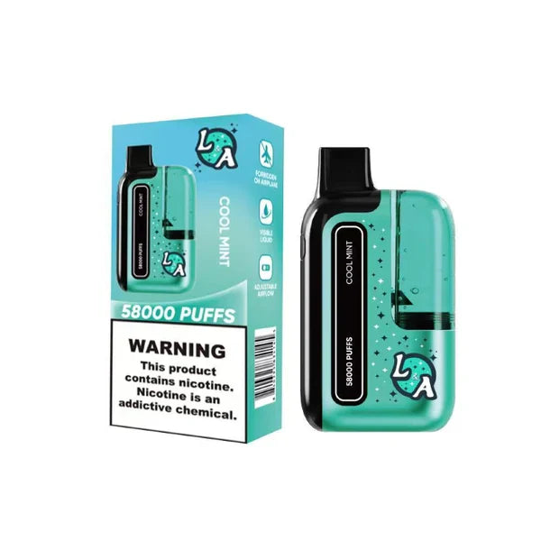 L&A Tank 58K Disposable Vape (20ml, 5%) Best Sales Price - Disposables