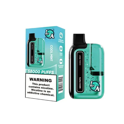 L&A Tank 58K Disposable Vape (20ml, 5%) Best Sales Price - Disposables