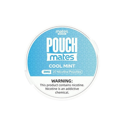 Mates Brand PouchMate Nicotine Pouches (20 Pouches/Can) Best Sales Price - Pouches