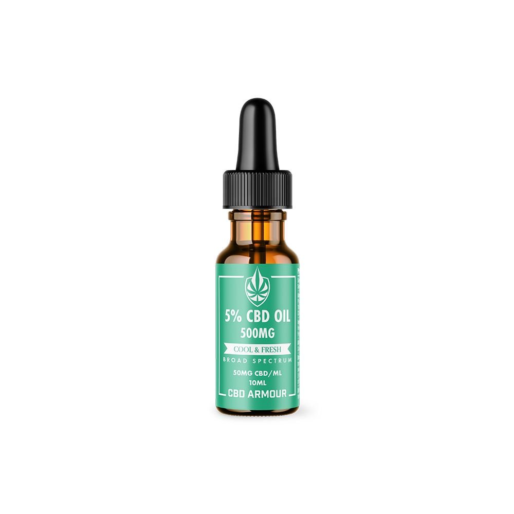 CBD Armour 5% CBD Oil – Cool Fresh Best Sales Price - Tincture Oil