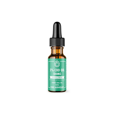 CBD Armour 5% CBD Oil – Cool Fresh Best Sales Price - Tincture Oil