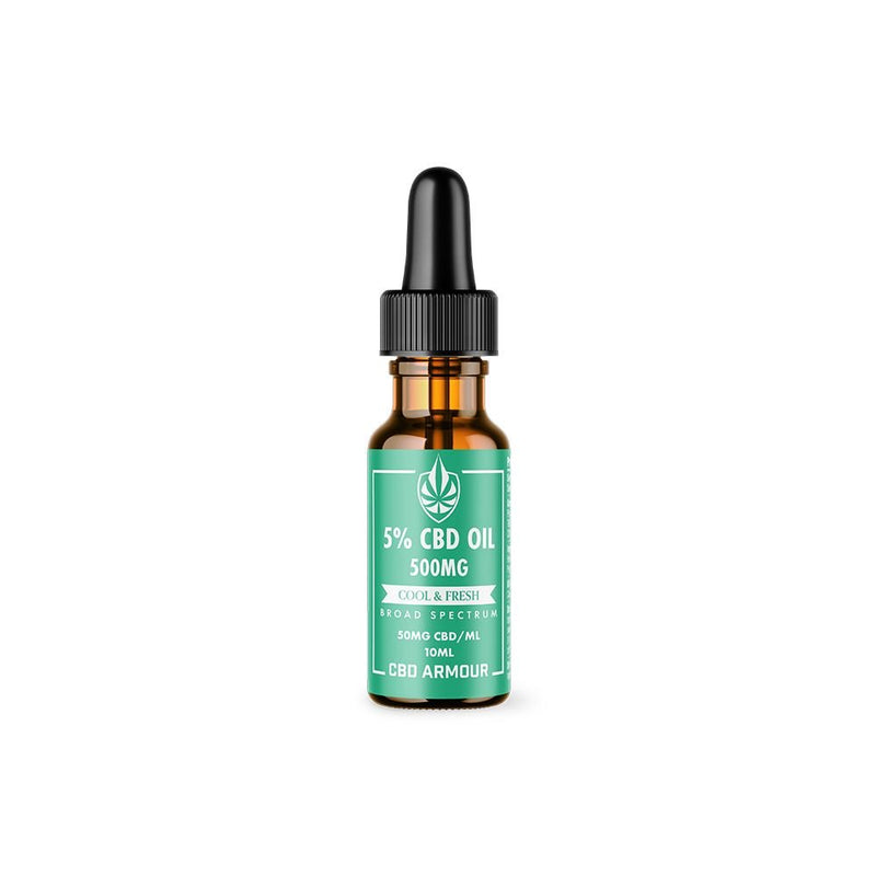 CBD Armour 5% CBD Oil – Cool Fresh Best Sales Price - Tincture Oil