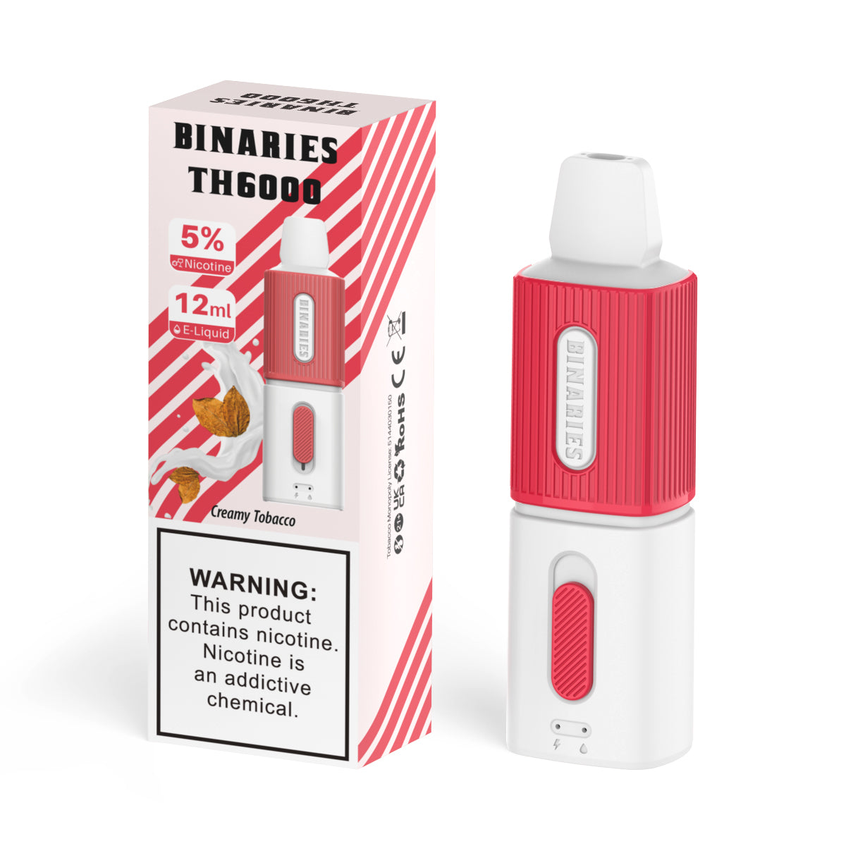 Binaries Cabin TH6000 Disposable | 6000 Puffs | 12mL | 50mg Best Sales Price - Disposables